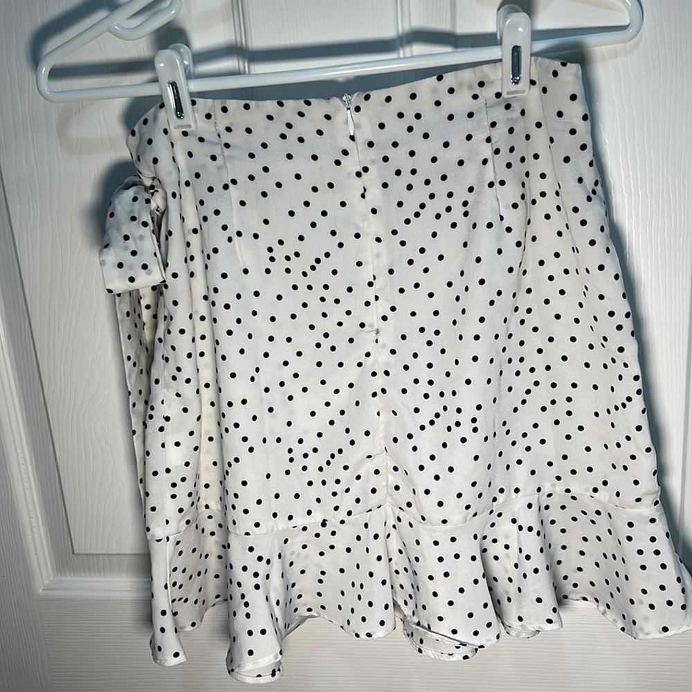 Princess Polly Black and White Polka Dot Skirt - Picture 5 of 10